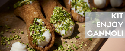 Kit Cannoli con Pistacchio e Ricotta di bufala